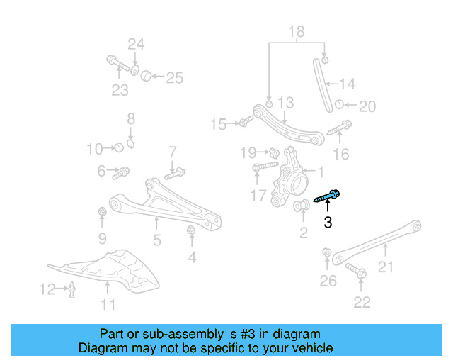 Knuckle Bolt N-105-230-02 - View 2