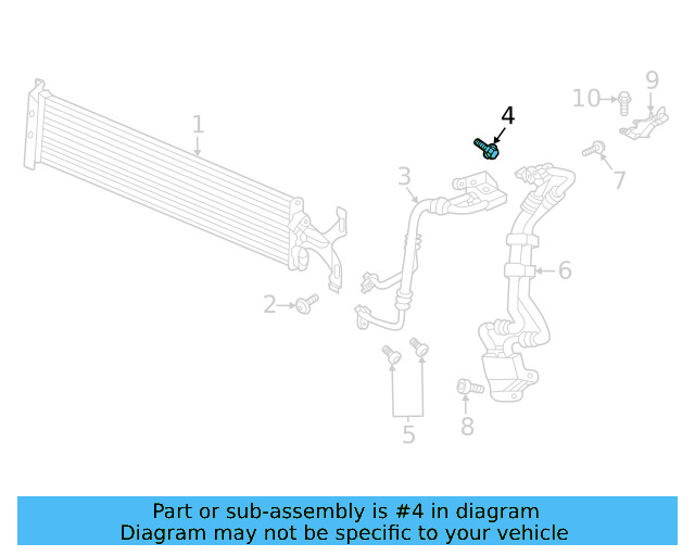 Feed Line Bolt N-105-355-02 - View 11