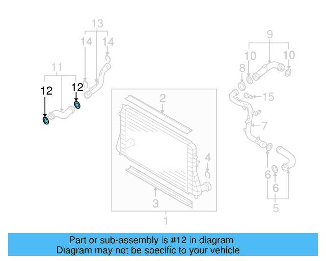 Rear Hose Clamp N-105-444-01 - View 105