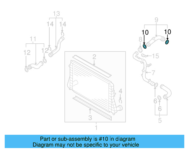 Rear Hose Clamp N-105-444-01 - View 100