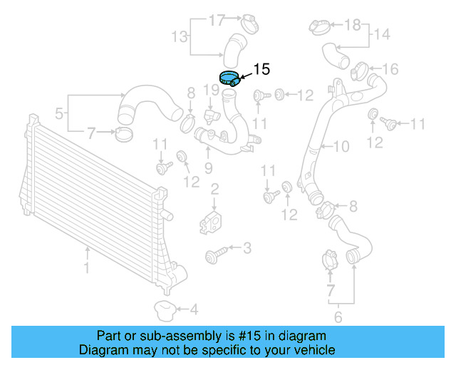 Rear Hose Clamp N-105-444-01 - View 16