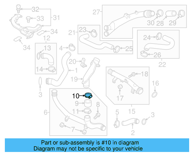 Rear Hose Clamp N-105-444-01 - View 17