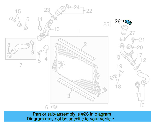 Front Hose Clamp N-106-199-01 - View 44