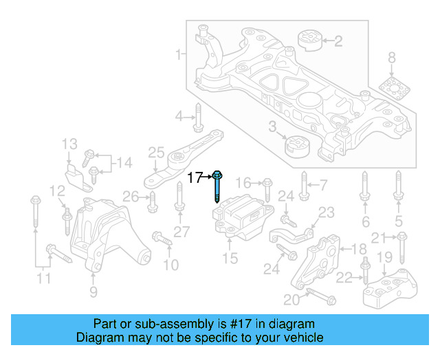 Gear Assembly Mount Bolt N-105-524-02 - View 46