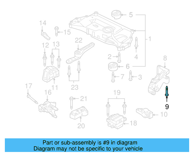 Gear Assembly Mount Bolt N-105-524-02 - View 52