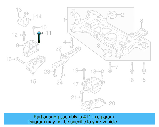Gear Assembly Mount Bolt N-105-524-02 - View 61