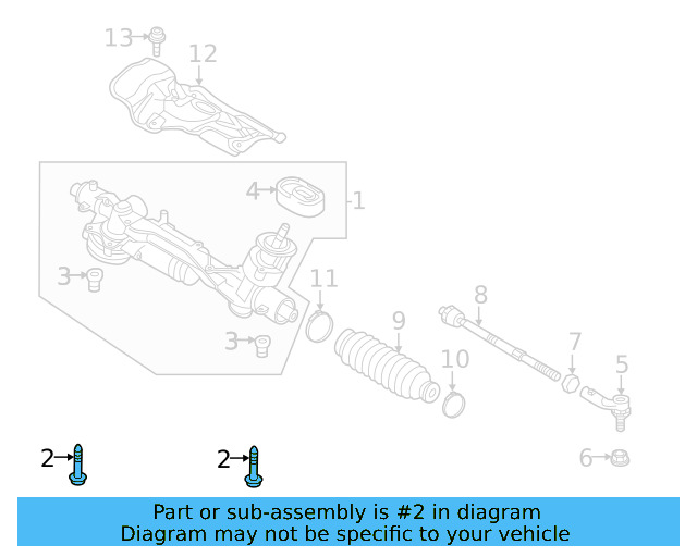 Gear Assembly Mount Bolt N-105-524-02 - View 73