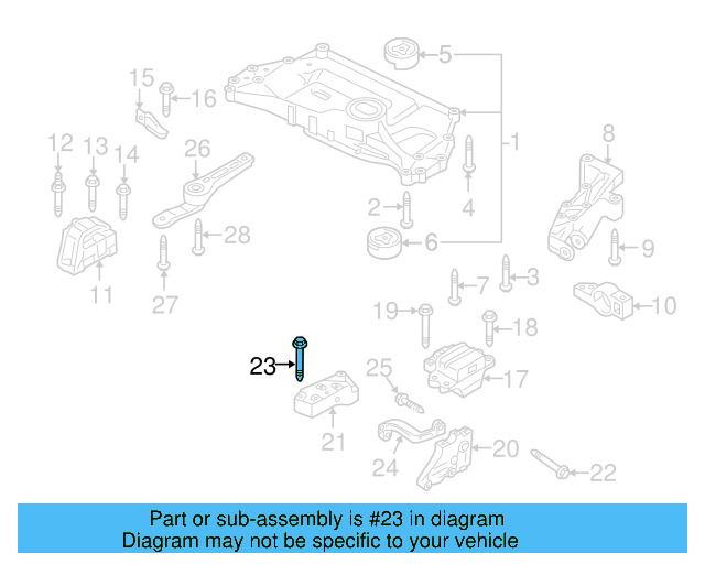 Gear Assembly Mount Bolt N-105-524-02 - View 76