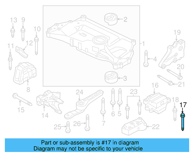 Trans Mount Bracket Stud N-911-270-01 - View 53