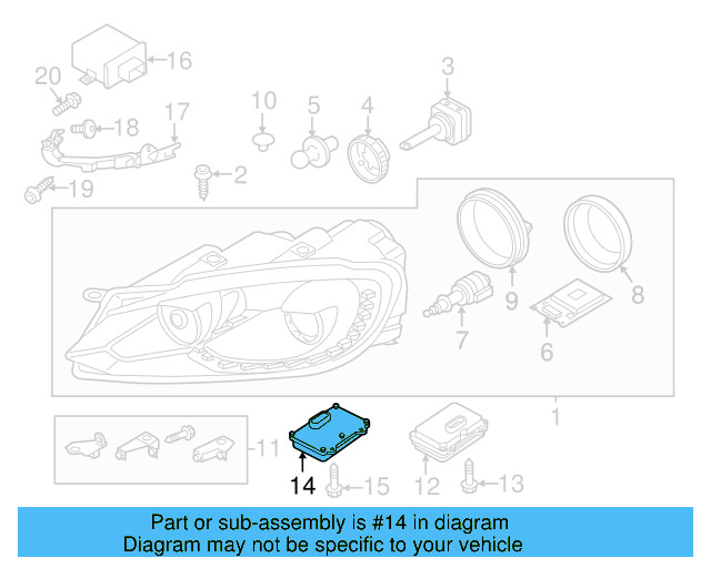 Low Beam Bulb N-105-661-02 - View 55