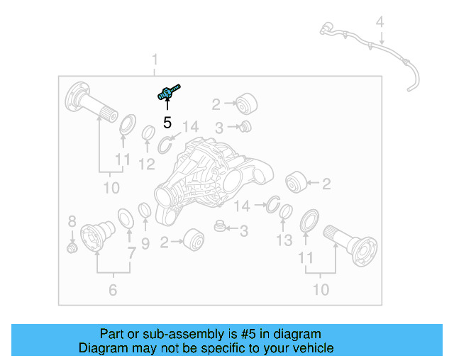 Suspension Stabilizer Bar Link Bolt N-105-924-02 - View 22