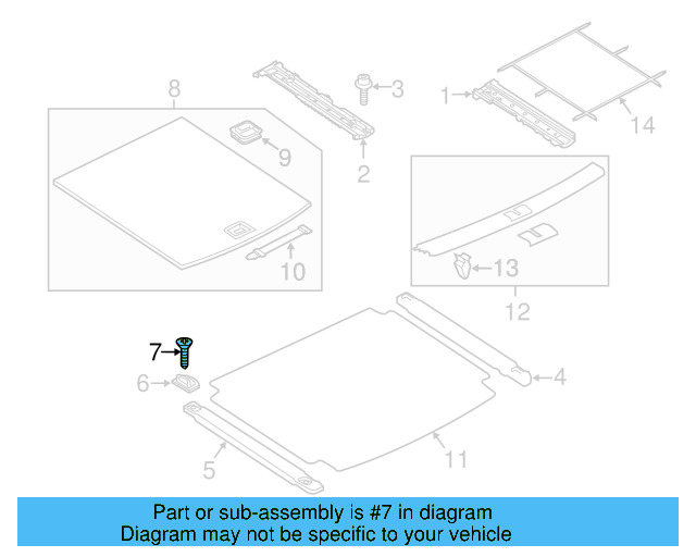 Tie Down Hook Screw N-105-952-03 - View 5