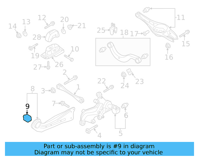 Lower Control Arm Cap N-105-977-01 - View 10