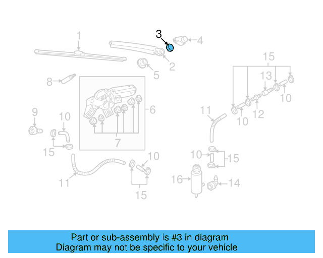 Wiper Arm Nut N-106-092-04 - View 17