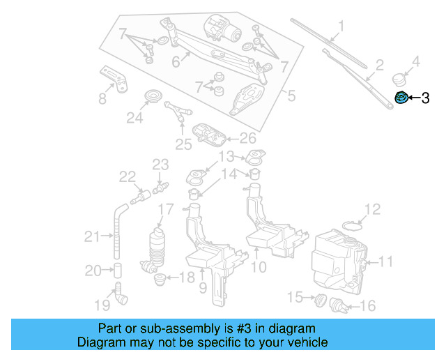 Wiper Arm Nut N-106-092-04 - View 18