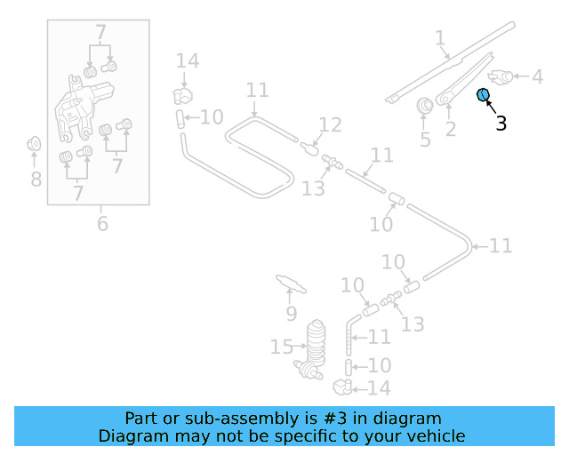 Wiper Arm Nut N-106-092-04 - View 20
