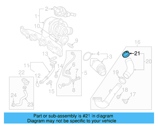 Rear Hose Clamp N-105-188-01 - View 8