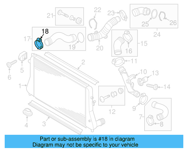Connector Hose 1K0-145-828-AC - View 92