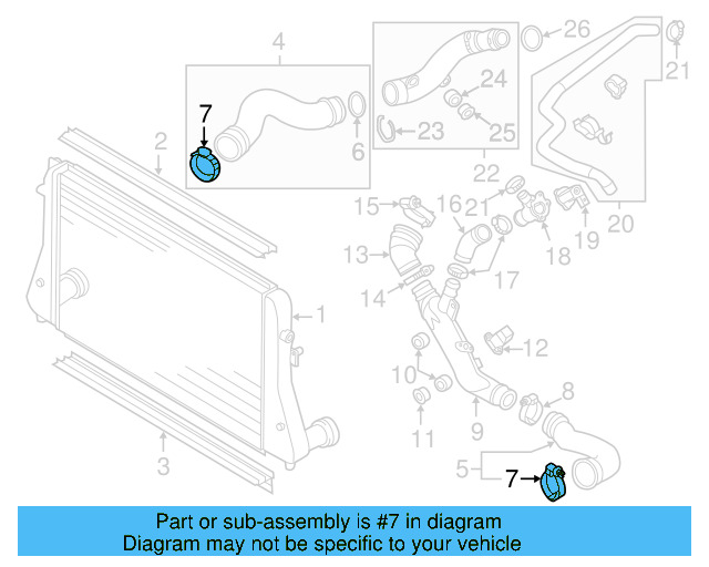 Front Hose Clamp N-106-199-01 - View 46