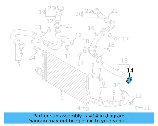 Front Hose Clamp N-106-199-01 - View 48