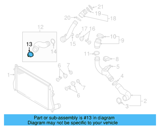 Front Hose Clamp N-106-199-01