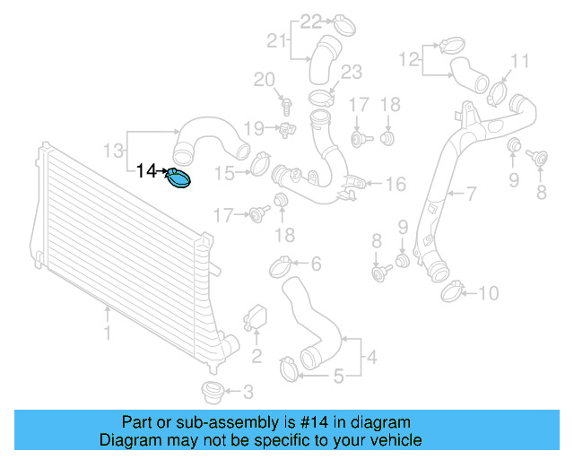 Front Hose Clamp N-106-199-01 - View 10
