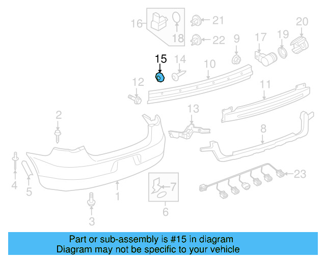 Wheelhouse Liner Retainer Nut N-106-213-01 - View 72