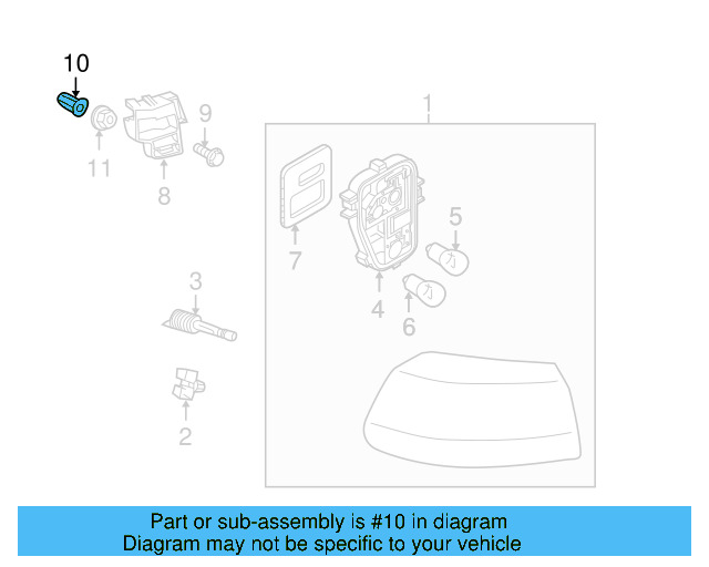 Wheelhouse Liner Retainer Nut N-106-213-01 - View 179