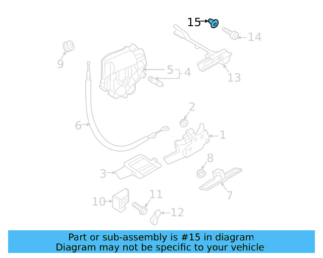 Wheelhouse Liner Retainer Nut N-106-213-01 - View 112