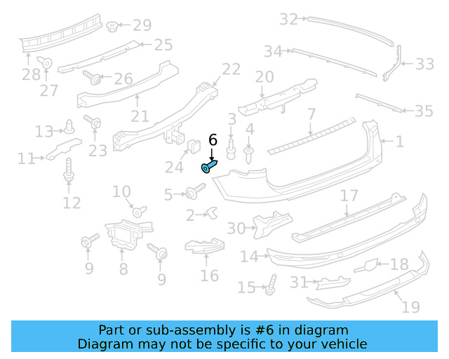 Fender Liner Retainer Nut N-908-338-01 - View 222