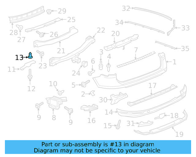 Mount Bracket Nut N-015-082-10 - View 90
