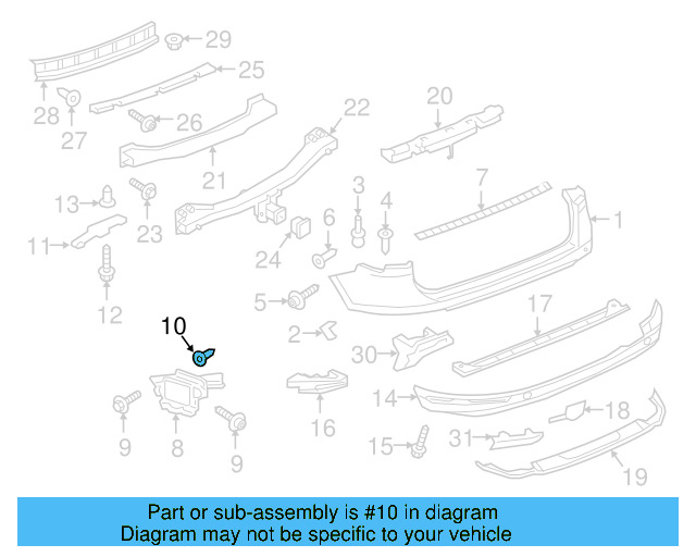 Side Cover Rivet N-038-501-3 - View 13
