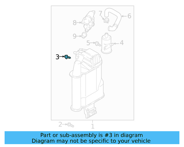 Leak Detect Pump Bolt N-106-336-03 - View 8