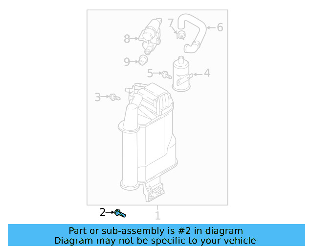 Leak Detect Pump Bolt N-106-336-03 - View 9