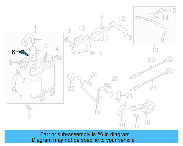 Leak Detect Pump Bolt N-106-336-03 - View 11