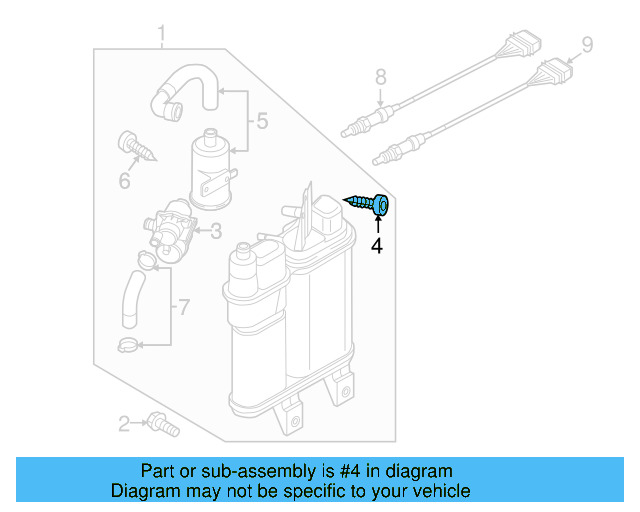 Leak Detect Pump Bolt N-106-336-03 - View 30