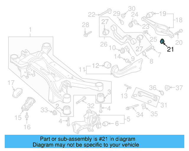 Lower Control Arm Lock Nut N-101-064-02 - View 165