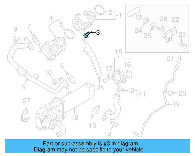 Egr Valve Bolt N-106-536-01