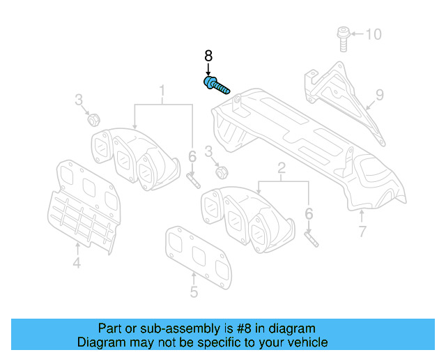 Lower Guide Rear Bolt N-106-649-01 - View 18