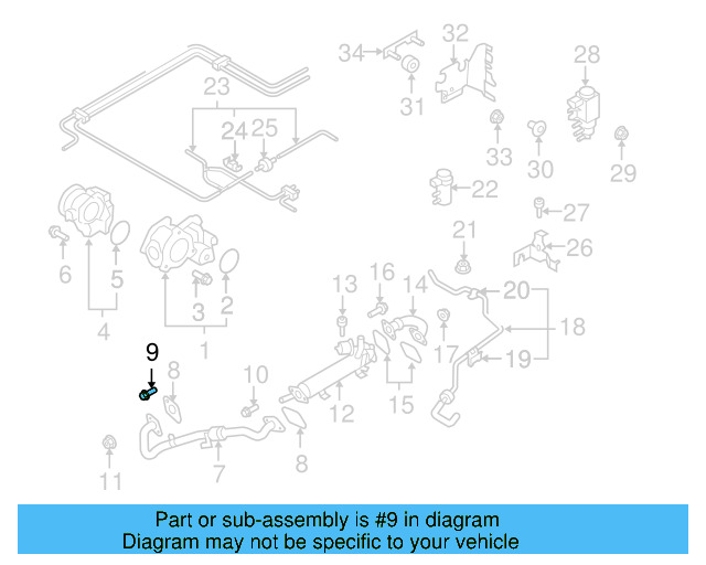 Lower Guide Rear Bolt N-106-649-01 - View 5
