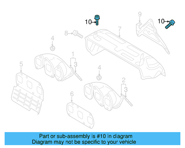 Lower Guide Rear Bolt N-106-649-01 - View 6