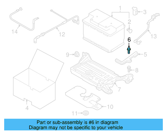 Hold Down Clamp Bolt N-106-756-02 - View 3