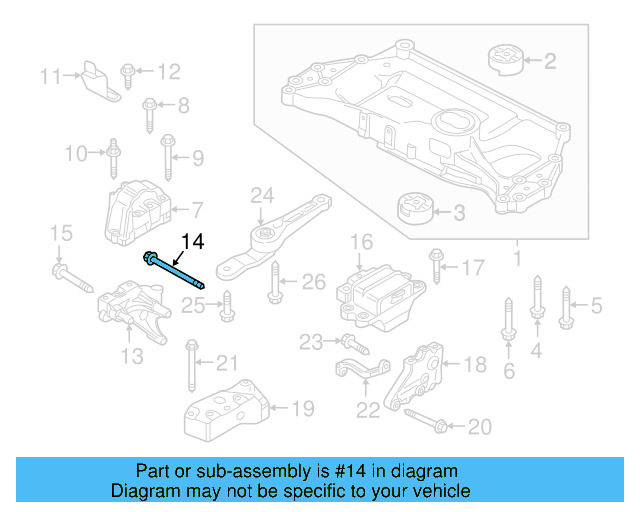 Mount Bracket Mount Bolt N-106-995-01 - View 15