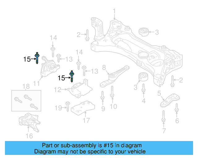 Motor Mount Stud N-910-296-02 - View 126