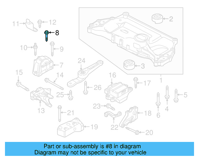 Support Bracket Bolt N-019-502-13 - View 41