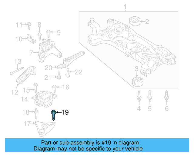 Trans Mount Bracket Stud N-911-270-01 - View 43