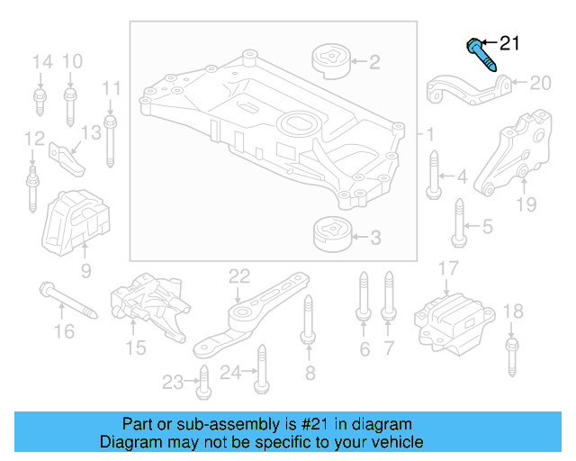 Side Support Bolt N-107-838-01 - View 24