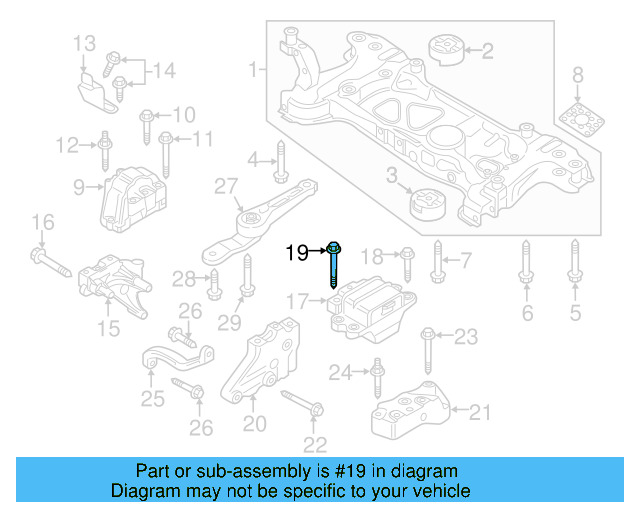 Trans Mount Bracket Stud N-911-270-01 - View 25