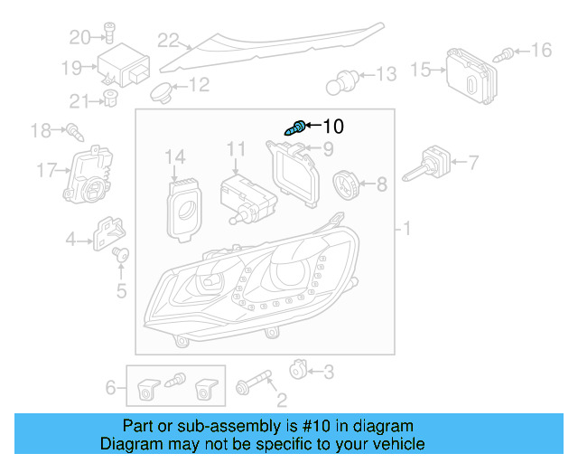 High Intensity Discharge (Hid) Lighting Ballast Bolt N-107-086-01 - View 19