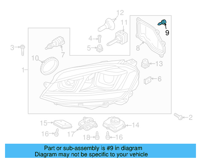 High Intensity Discharge (Hid) Lighting Ballast Bolt N-107-086-01 - View 93